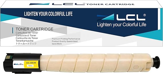 LCL C8130 C8135 C8145 C8155 C8170 Yellow High Yield Toner Cartridge Replacement for Xerox 006R01749 Compatible with AltaLink C8130 C8135 C8145 C8155 C8170 C8230 C8235 C8245 C8255 Printer (1-Pack)