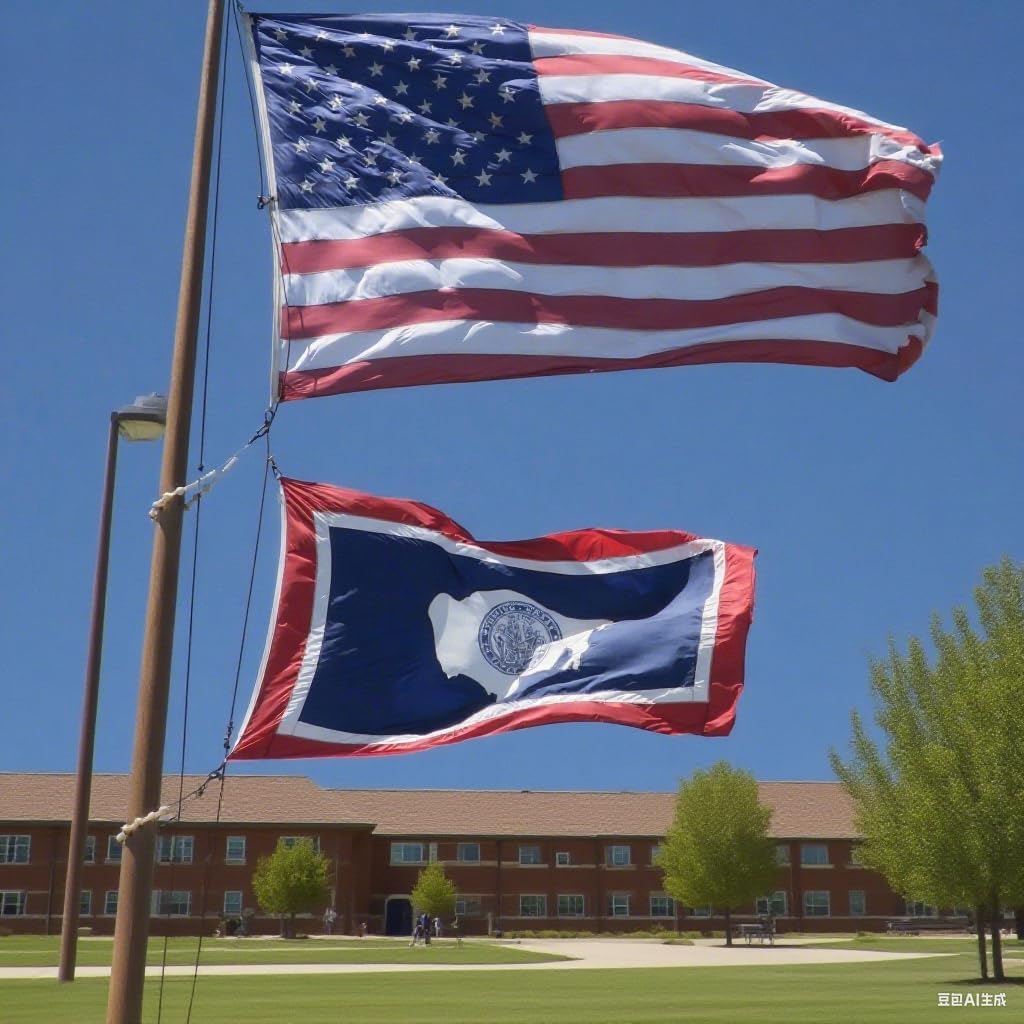 Wyoming State Flag 5x8 Ft, Deluxe Full Embroidered Premium Polyester Durable WY Outside Flags with Sewn Stripes and Brass Grommets for Indoor/Outdoor - Image 8