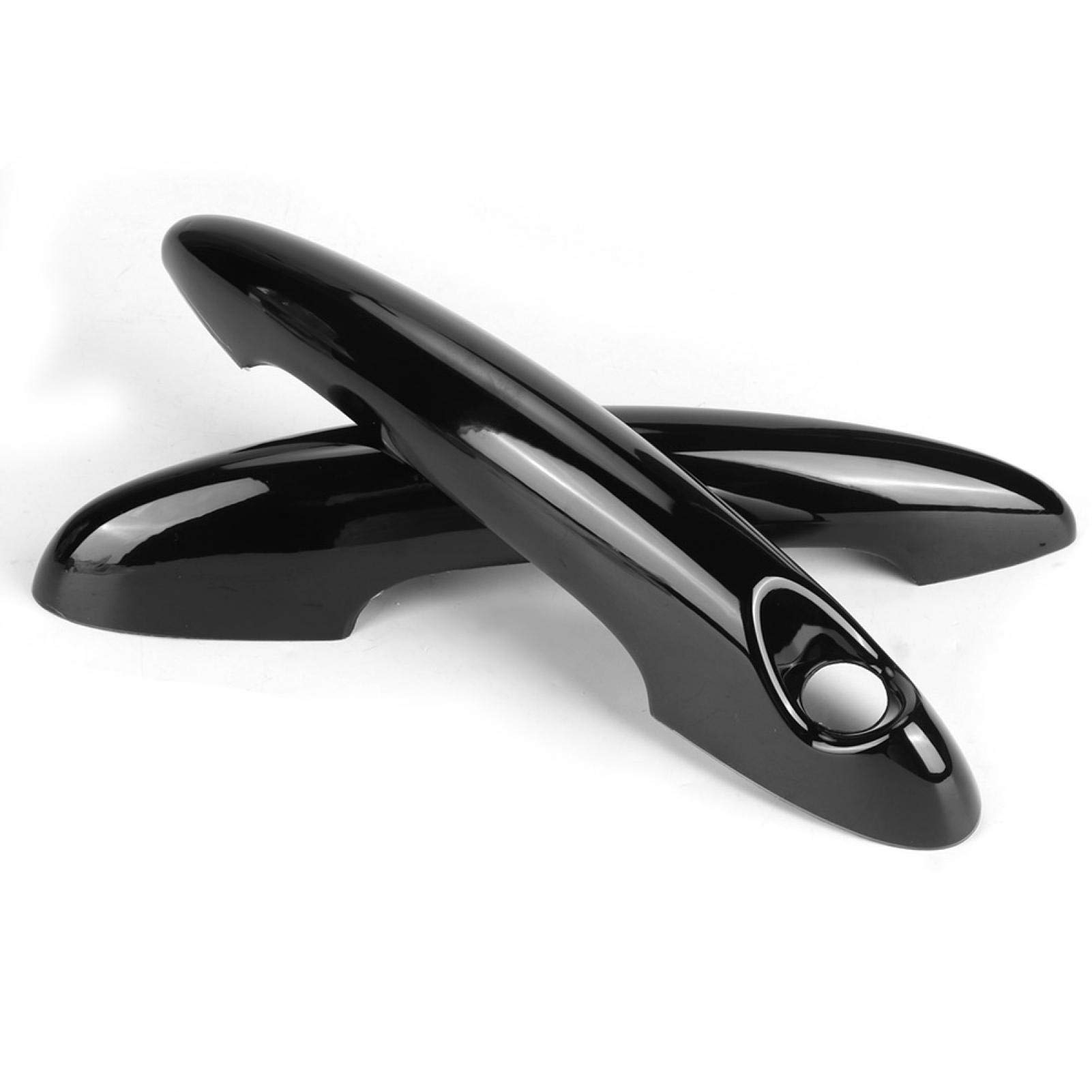 ZSGHJA Pièces Rechange Poignée Porte Poignée De Porte Couvre Décoration Extérieure Pour MINI Pour Cooper S R50 R52 R53 R55 R56 R57 R58 R59 R61 Style De Voiture Porte Poignée(13