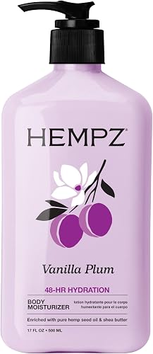 Hempz Limited Edition Vanilla Plum Hydrating Body & Hand Lotion 17 oz