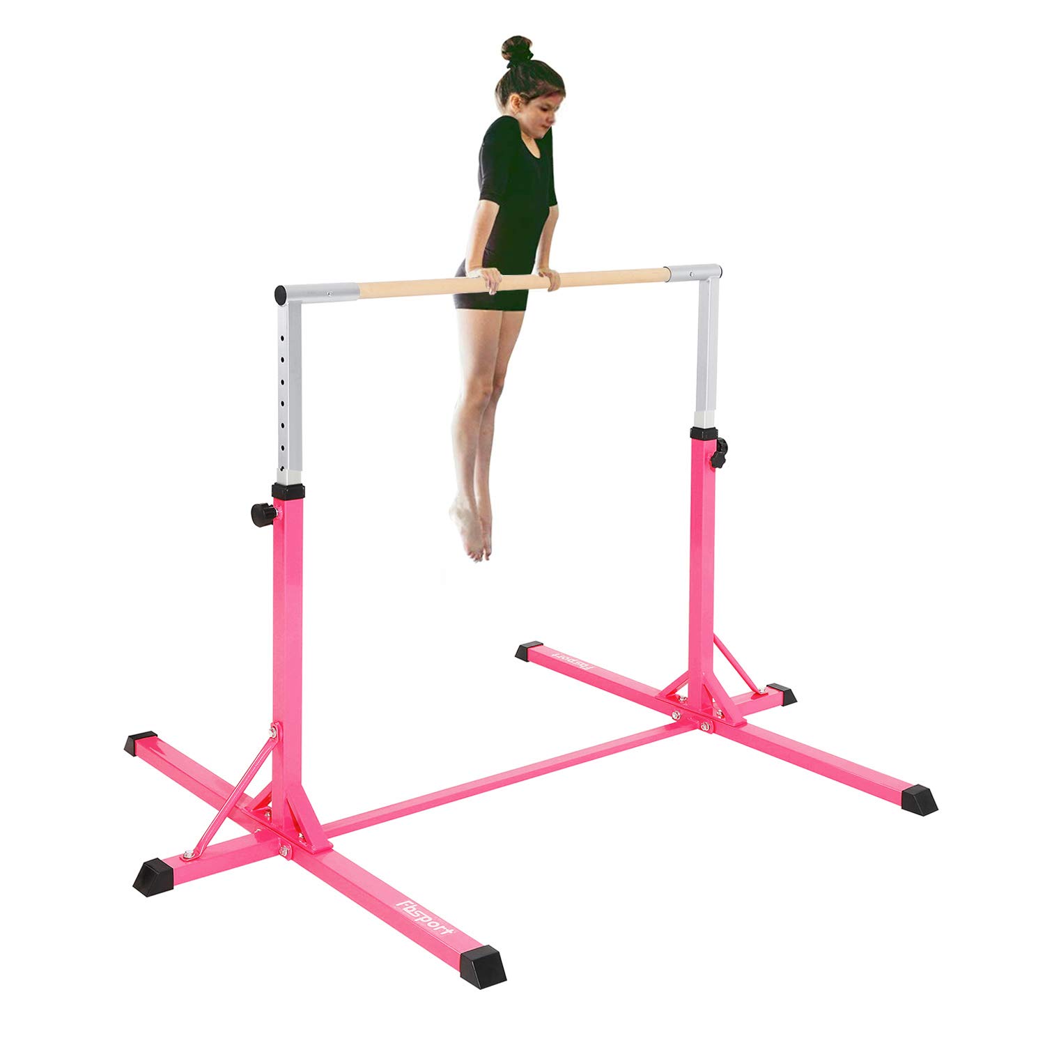 Buy FBSPORT Gymnastics Bar for Kids, Adjustable Height Gymnastic