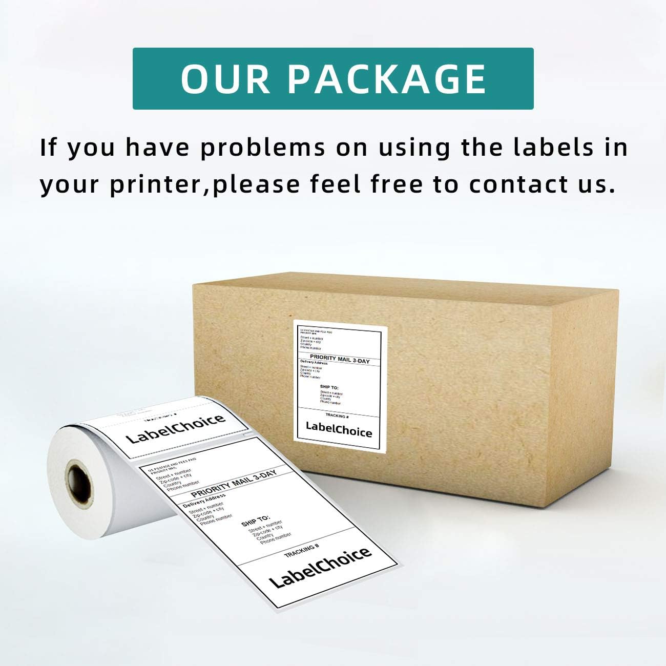 2640 Labels Compatible Dymo 1744907 Shipping Labels（Not for Dymo 550, 5XL）,12 Rolls 4x6 Adhesive Direct Thermal Postage Labels Replacement Used with Dymo Labelwriter 400 450 Twin Turbo,4XL
