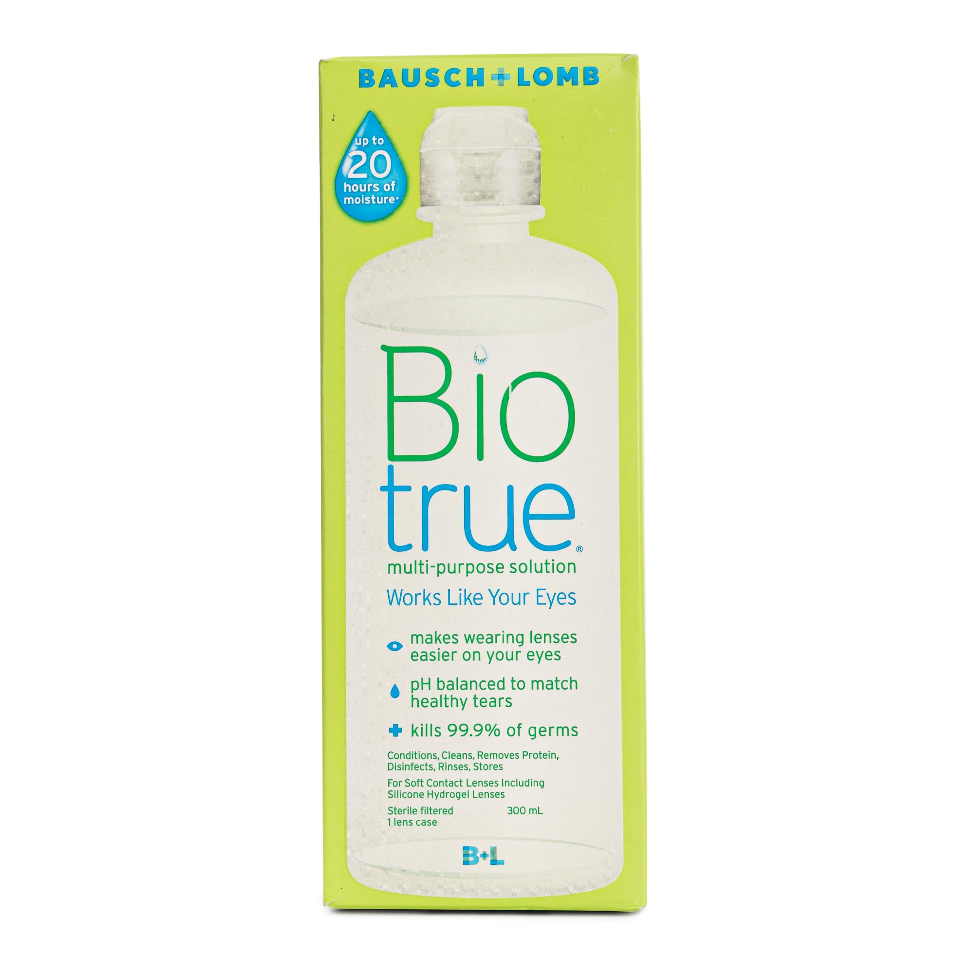 Bausch + Lomb Biotrue Multi-Purpose Contact Lens Solution 300ml (Pack of 1)