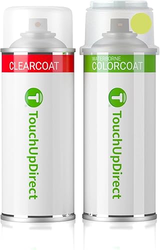 Miniatura 92 de TouchUpDirect 32J - Aerosol de pintura de retoque de obsidiana negra perla metálica compatible con Subaru Exact Match - Kit platino