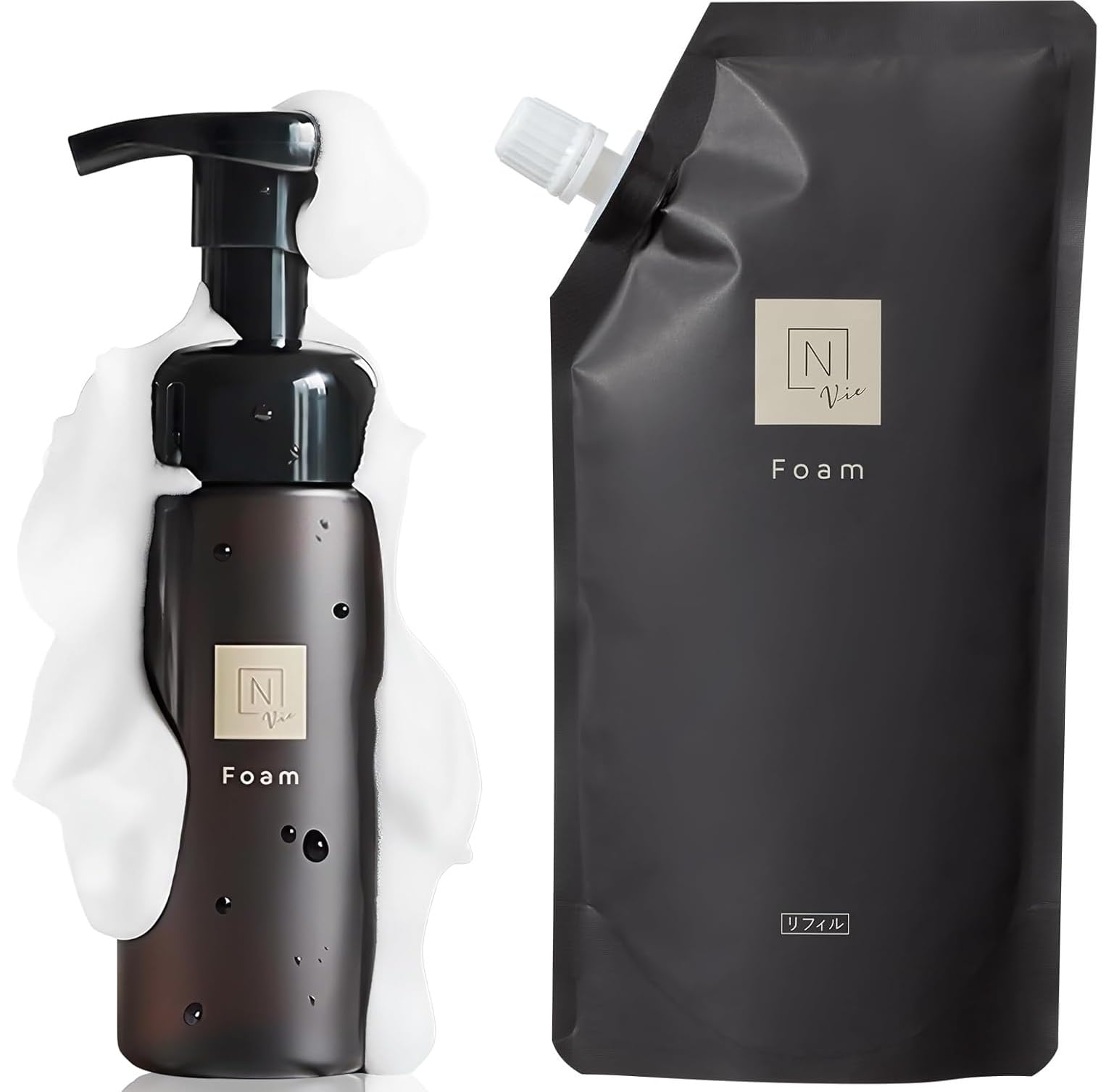 Amazon | 【本品詰め替えセット】N organic Vieクリアホイップフォーム