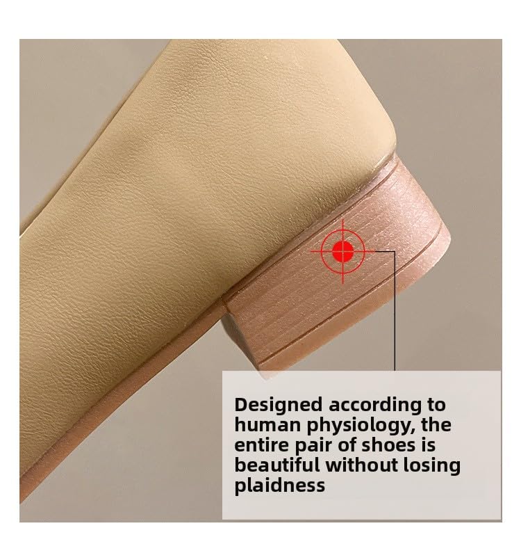 Low heel square head single shoes women's 2024 spring new Korean version fashion shallow mouth rhinestone square buckle Mary Jane shoes women's wholesale4