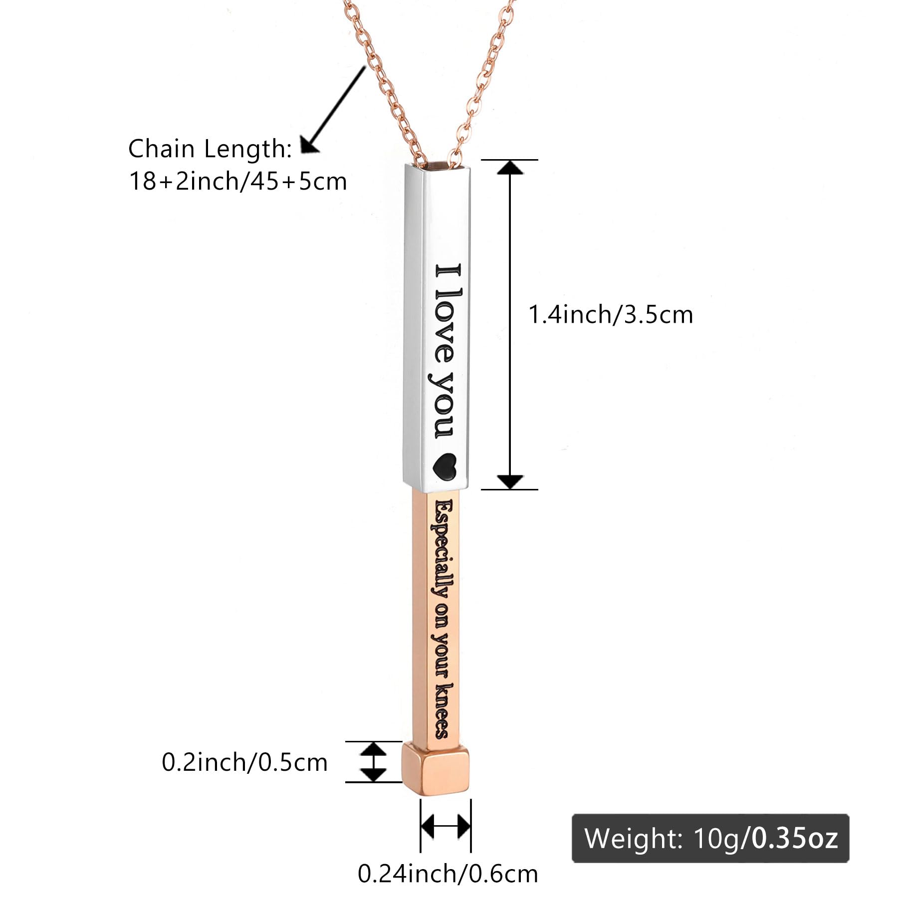 SKQIR Be Kind of a Badass Necklaces for Women with Hidden Message To Best Friends Sisters Funny Inspirational Gifts Vertical Bar Pendant Necklaces Jewelry Gag Gifts for Women