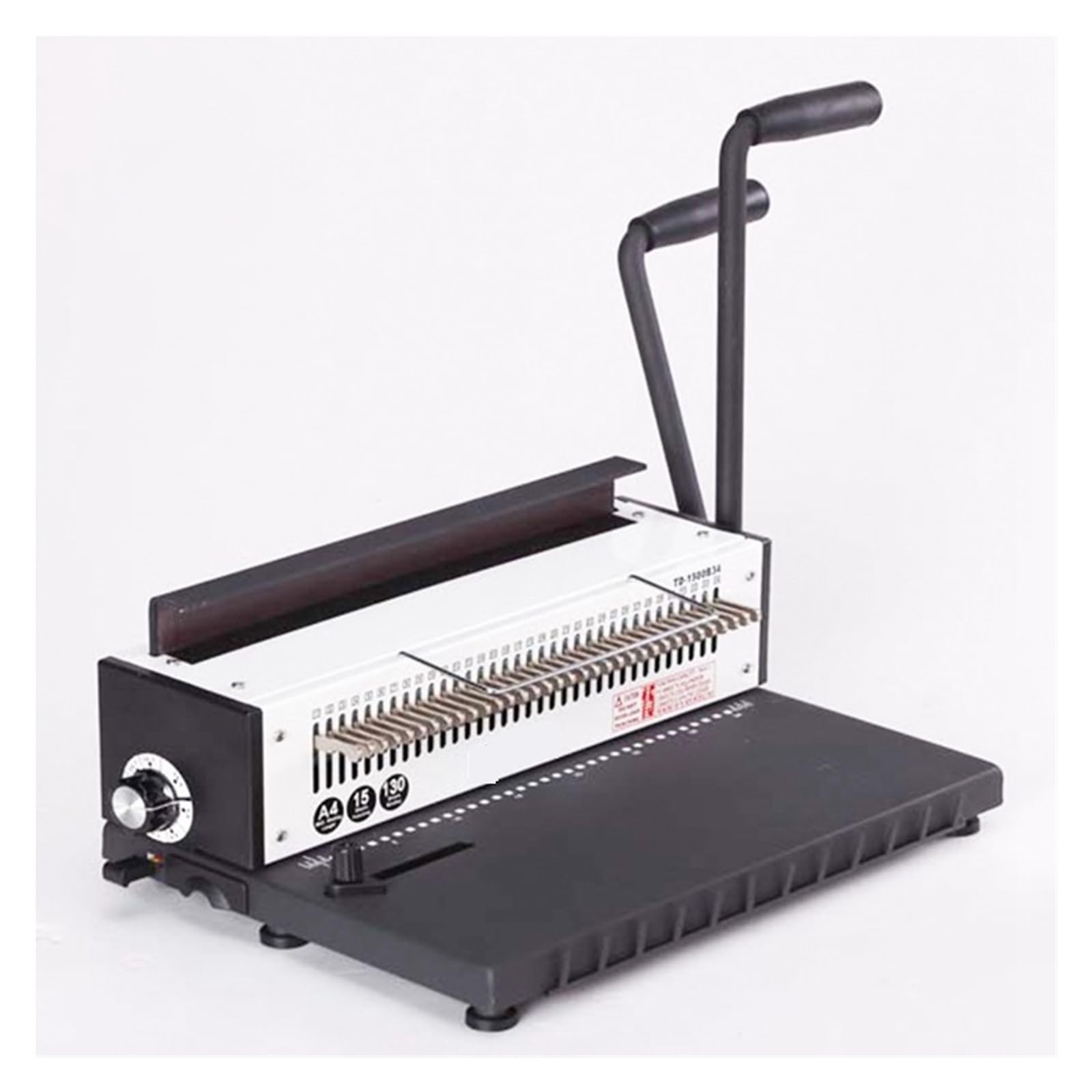 Machine de reliure double bobine A4 perforateur reliure anneaux fer calendrier trous ronds