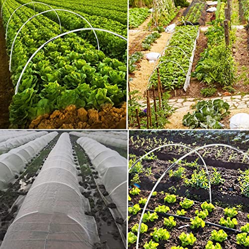 Support jardin solide et stable fermes pour arceaux de serre tunnel