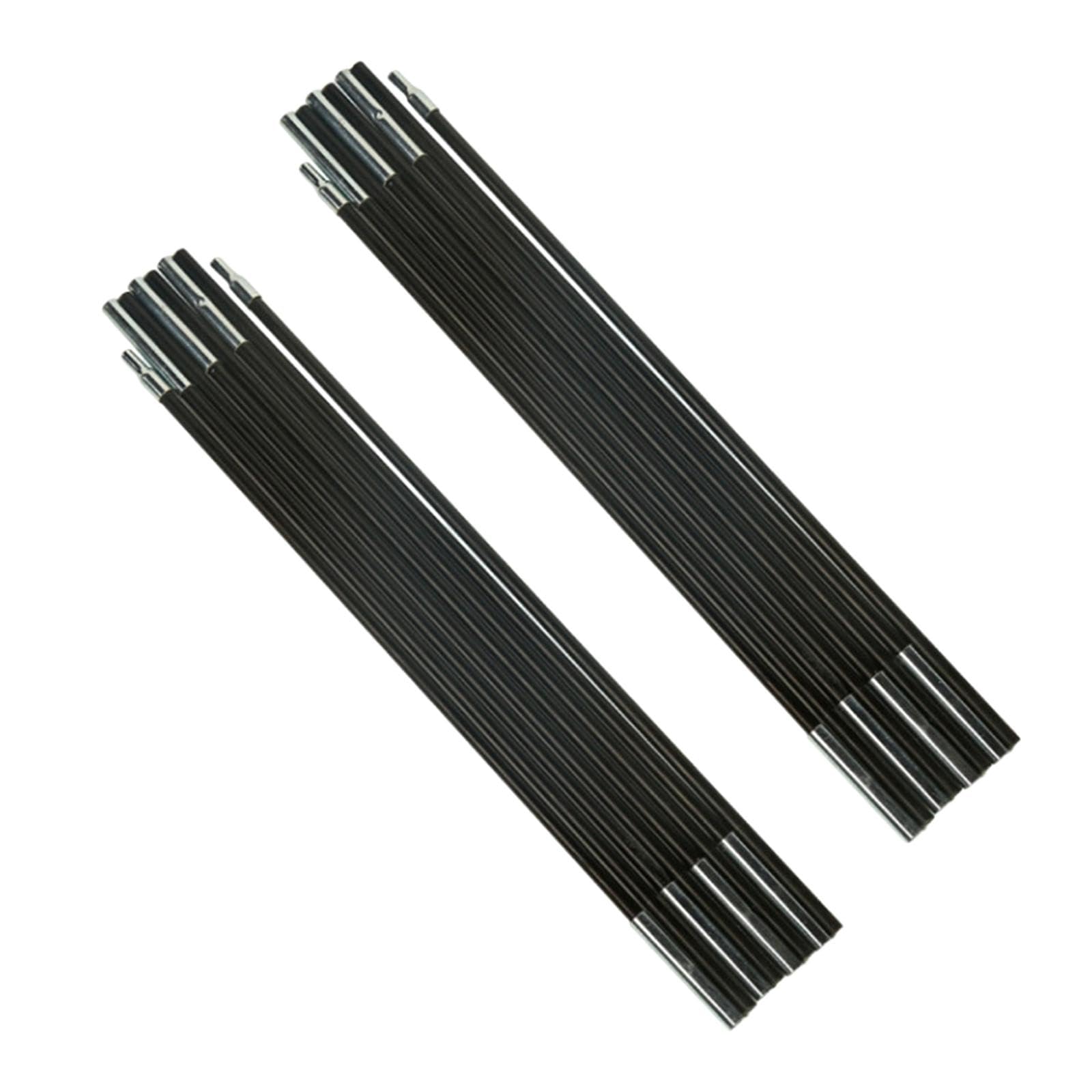 Fibreglass Tent Poles Replacement Black Pre Assembled Tent Poles for Camping 3.6m 3 Person|Tent & Canopy Accessories|Sporting Goods-image-23
