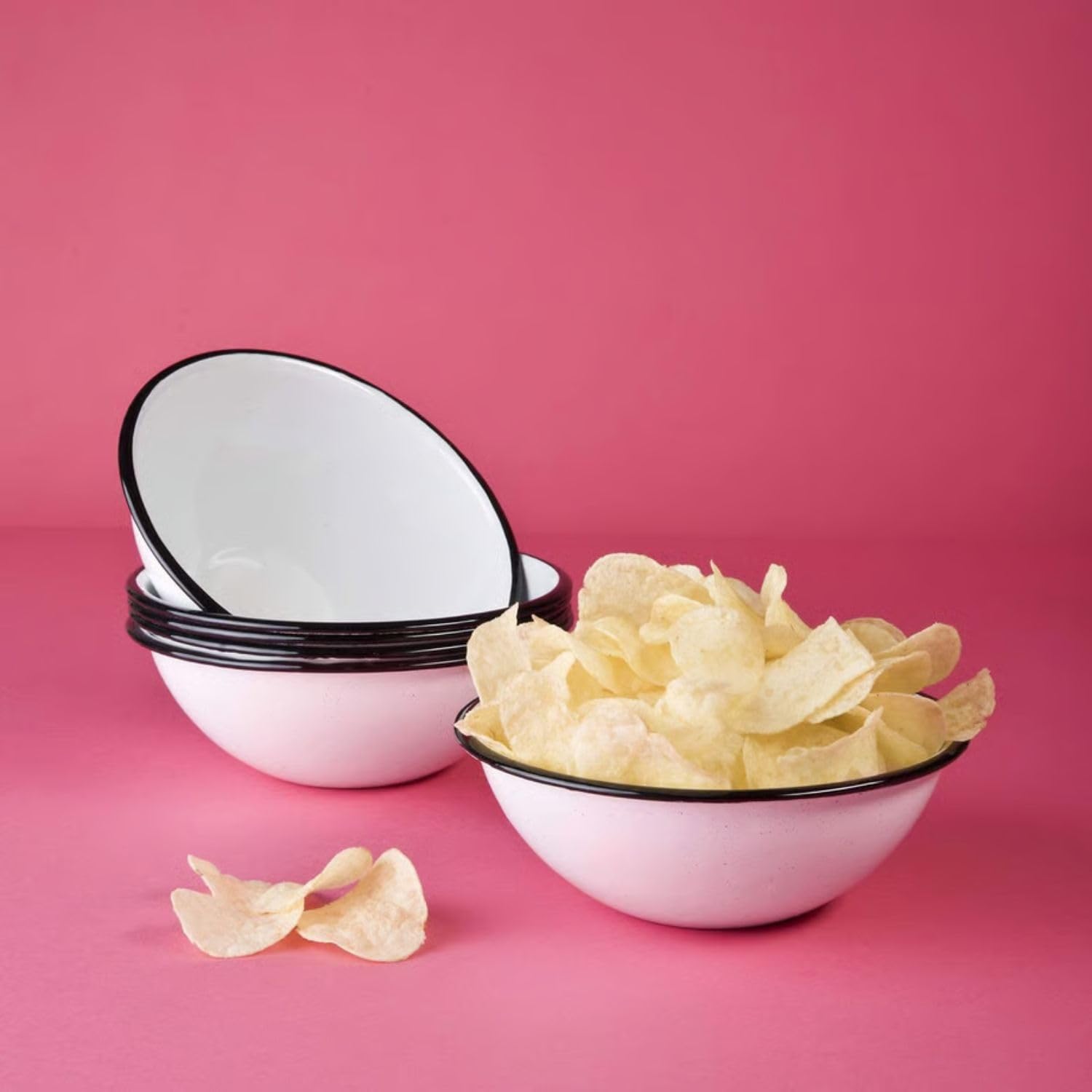 Amazon.co.jp: CiNSA シンサ ホーロー製ボウル 14cm 500ml ホワイト