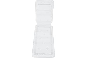 Full Body Bath Pillow, Non-Slip Bathtub Mat for Neck and Back Support