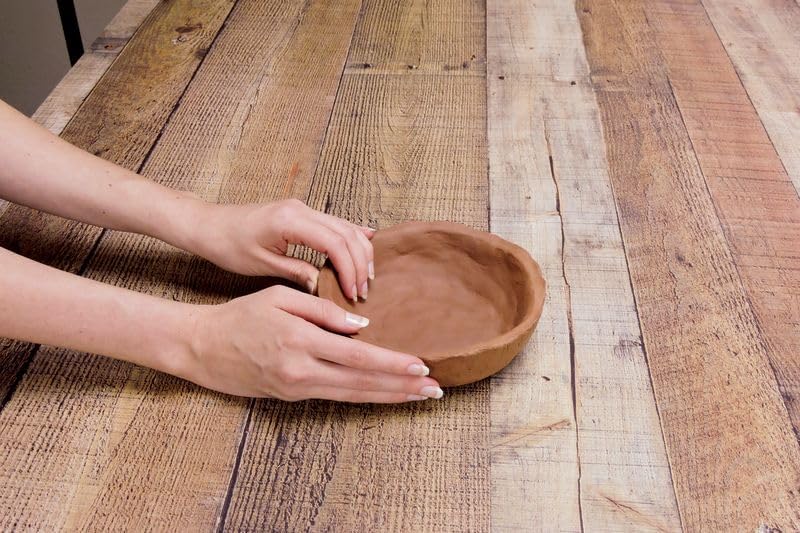 Miniatura 4 de Activa Activ-Clay, arcilla natural autoendurecida al aire, color negro, 2.2 libras (2.2 lbs), gran arcilla multiusos para arte, manualidades y