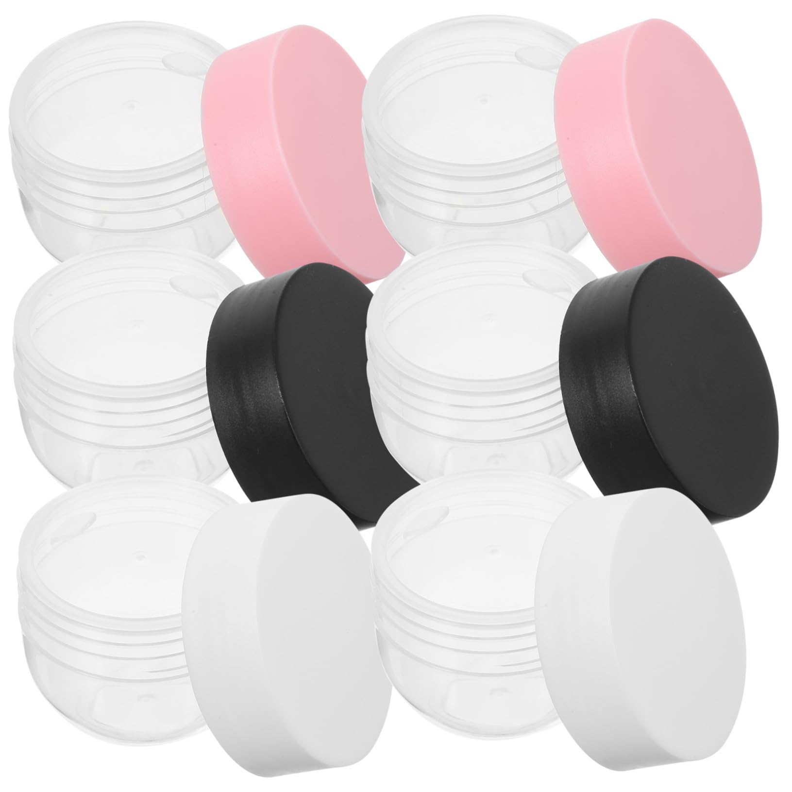 5 Series Frascos Vacíos Rellenables Para Cosméticos De Contenedores De Loción De Viaje Para Crema Desmaquillante Y Loción Resistente Y Compacto 8 Piezas X 5