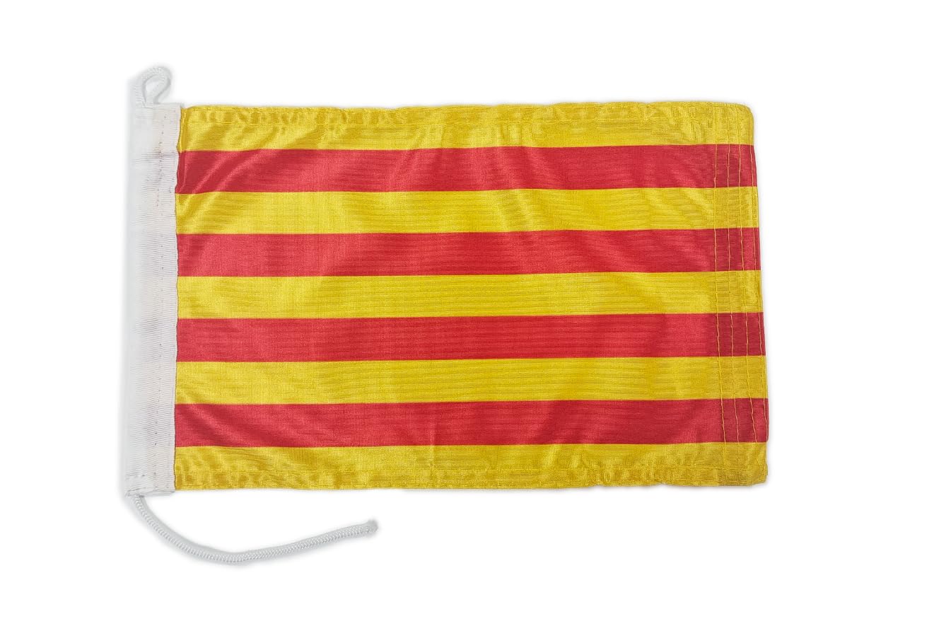 Premium Boat Flag Cataluña 20x30cm Fabric Weight - Printed Heavy Duty with Knit and Loop Nautical Flag of 20x30cm (Cataluña) — image 1