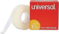 Vista 4 de Universal Office Products Cinta invisible, 3/4" x 1296", núcleo de 1", transparente, paquete de 12 UNV83436