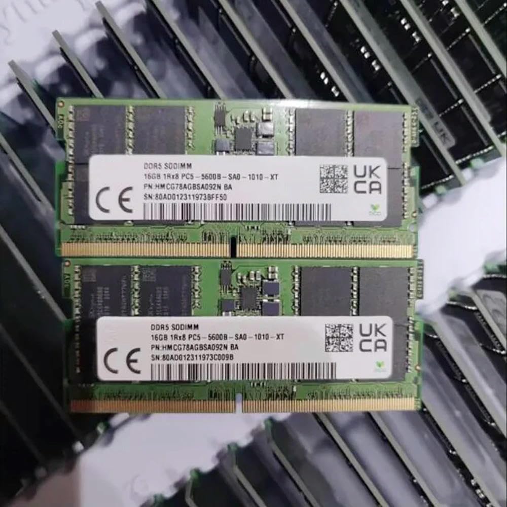 for 1 Pcs for 16GB HMCG78AGBSA092N 16G 1RX8 DDR5 5600B Notebook