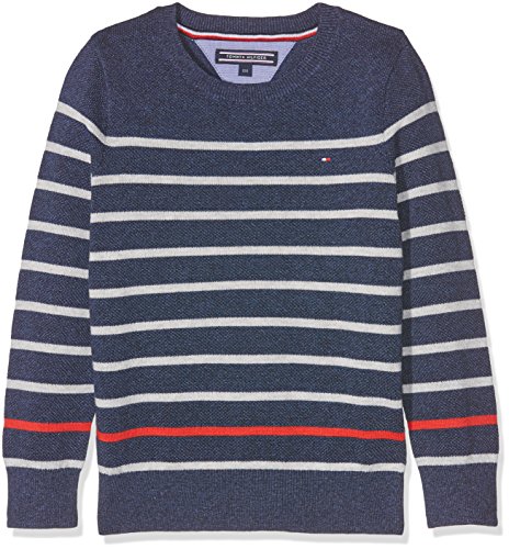 Tommy Hilfiger Stripe CN Sweater L/S Felpa Bambini...