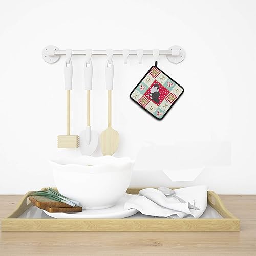 Miniatura 3 de Caroline's Treasures CK5788PTHD Siberian Forest Cat Love Pair of Pot Holders Kitchen Heat Resistant Pot Holders Sets Oven Hot Pads for Cooking