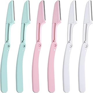 6 maquinillas de afeitar plegables para cejas...
