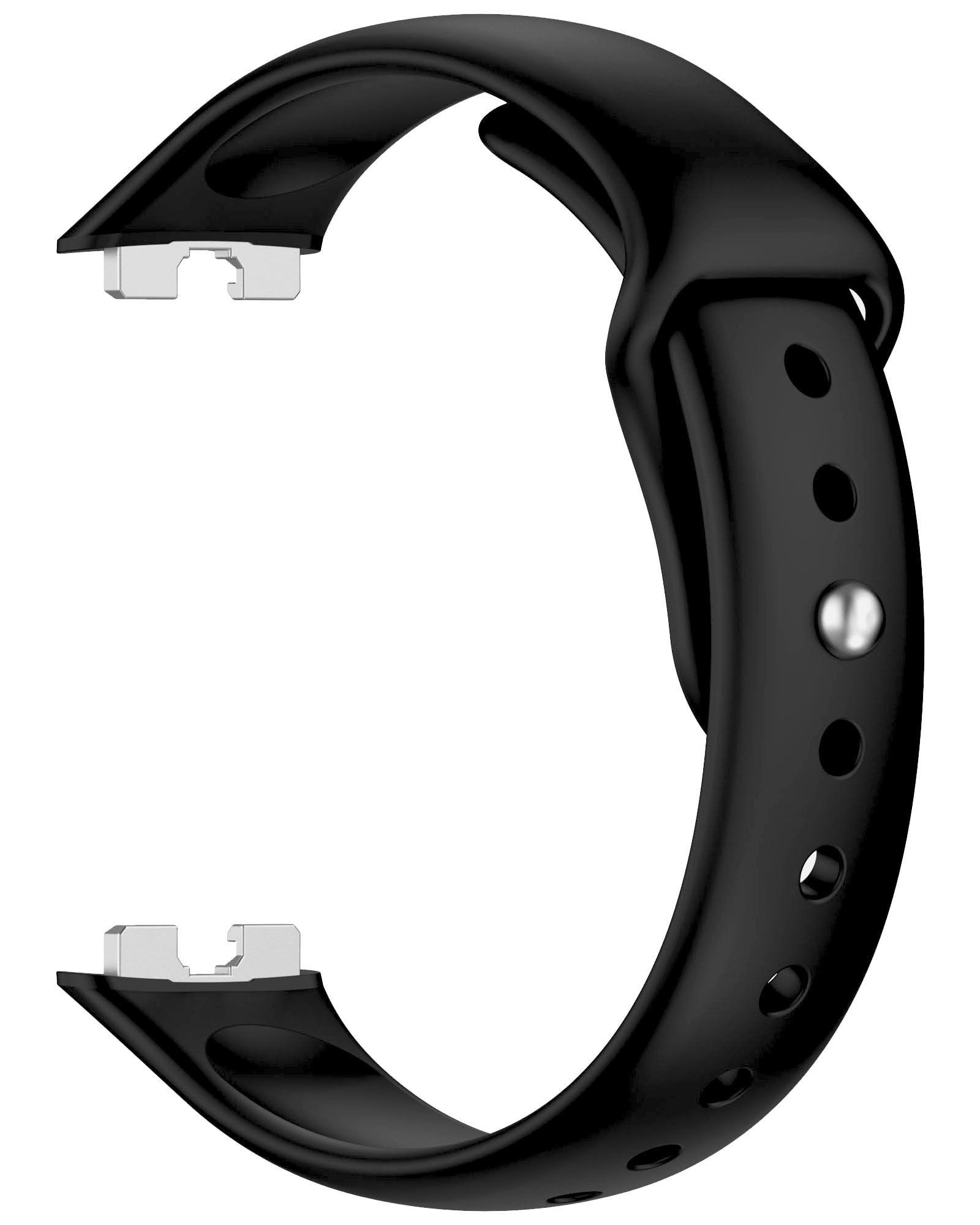Correas Compatibles HUAWEI Band 10/9/8, Pulseras Deportivas Suaves Transpirables Liberación Rápida, 6 Piezas