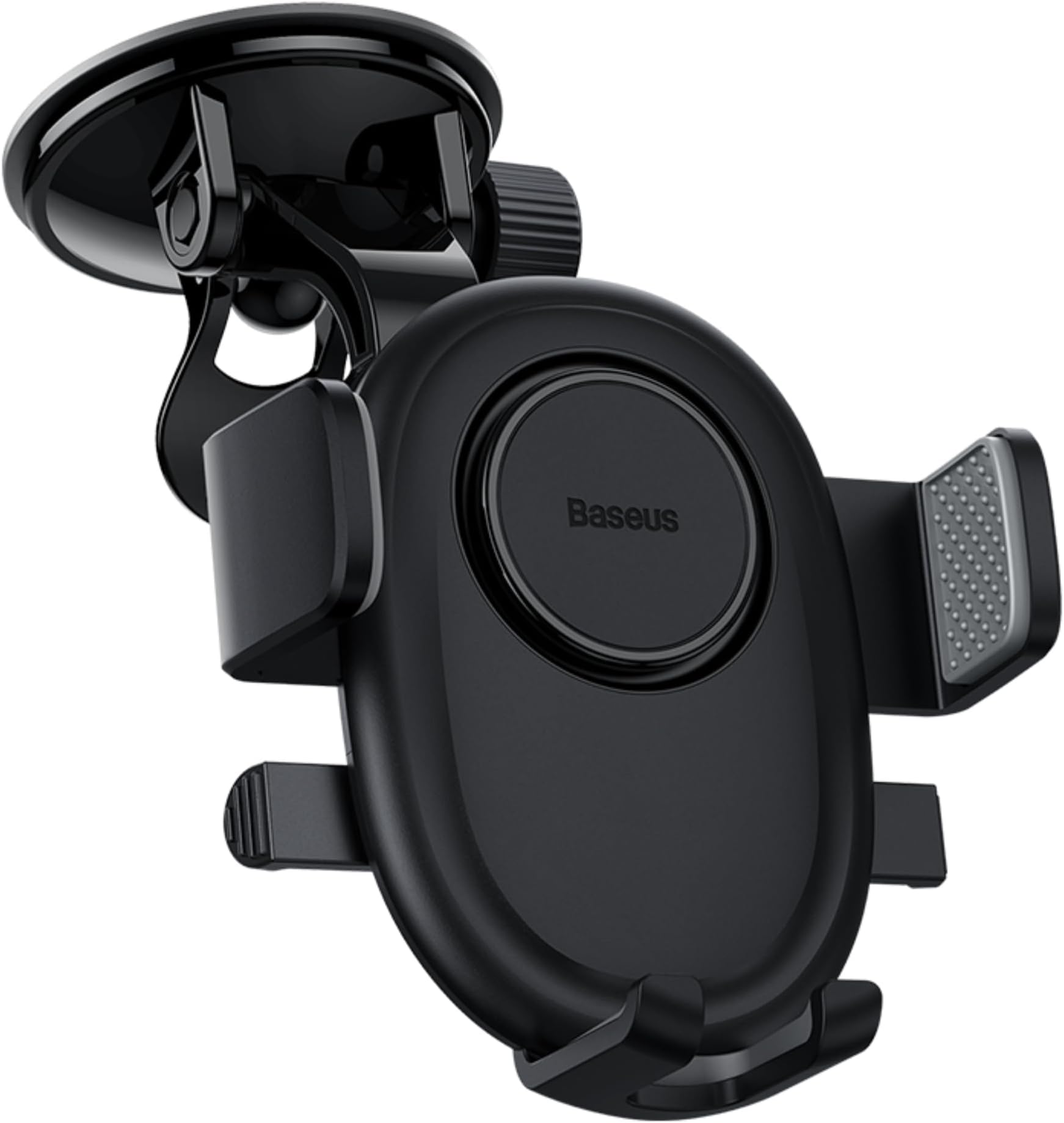Baseus UltraControl Series 2-in-1 Car Phone Holder, Auto Clamping Car Phone Mount, Universal Phone Holder for Car Applicable for iPhone 15 Pro Max, 14/13/12/11 Pro Max, Samsung S24 Ultra, OnePlus, etc
