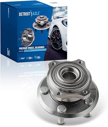 Miniatura 59 de Detroit Axle - Buje de rodamiento de rueda delantera 2WD para Chevy GMC Silverado Sierra Yukon XL Suburban 1500 Tahoe Avalanche Cadillac Escalade