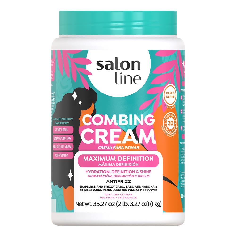Salon LineMaximum Definition Hair Cream, Curl Cream, 1 Kg