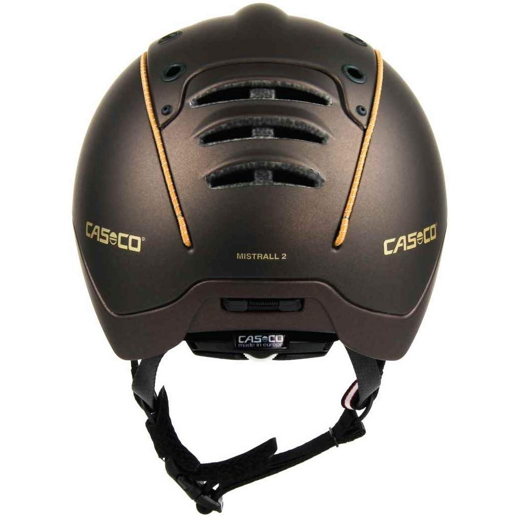Casco Reithelm MISTRALL-2 Dunkelbraun + Hufkratzer Reiterladen24.de