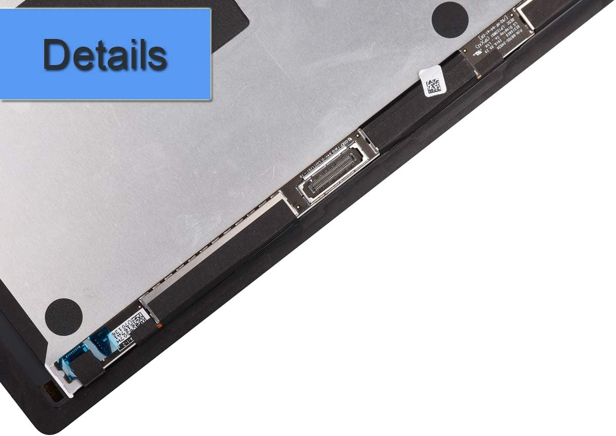 LCD Display Compatible with Microsoft Surface Pro 5 Pro 6 Replacement Touch Screen LCD Digitizer Full Assembly PartsDigitizer Full Assembly Parts