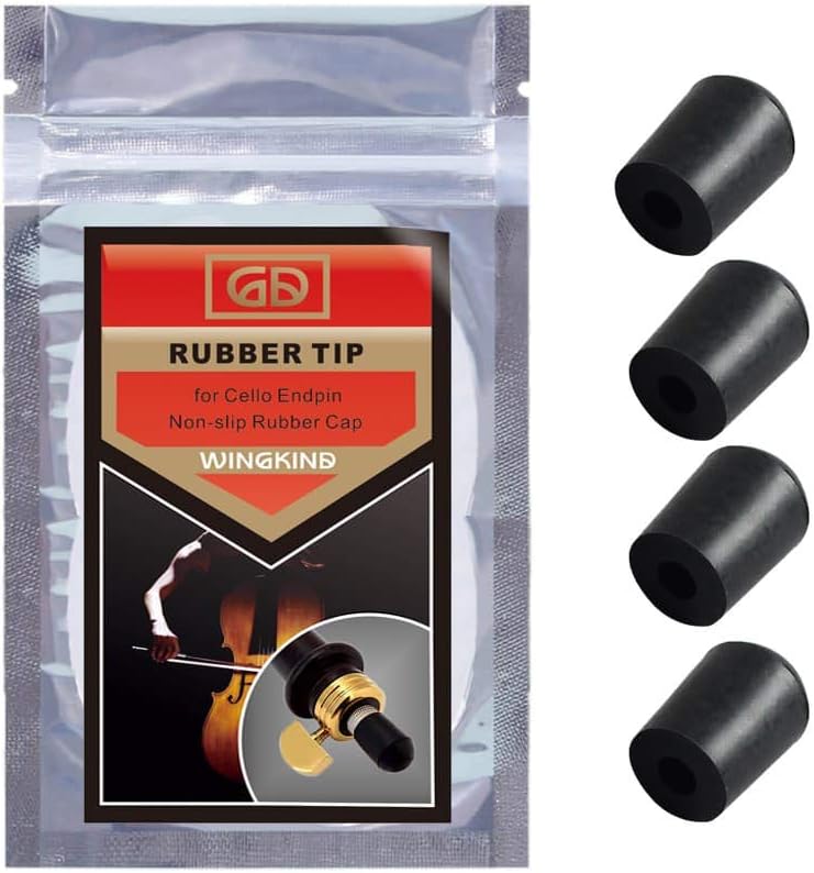 WINGKIND Rubber Tip Cap for Cello Endpin
