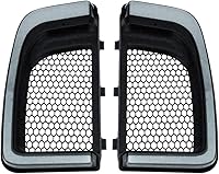 Vista 7 de HDBUBALUS Protector de motor para parrillas, carenado de pierna, luz LED de señal de giro compatible con Harley Touring Street Glide Road Glide