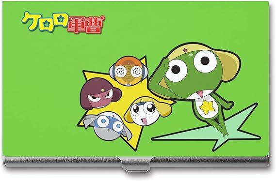 Amazon Co Jp ケロロ軍曹名刺入れ 名刺ケース ハード 名刺入れ ホルダー スカードケース 薄型 名刺が折れない Icカード ケース カード入れ おしゃれ かわいい ファッション