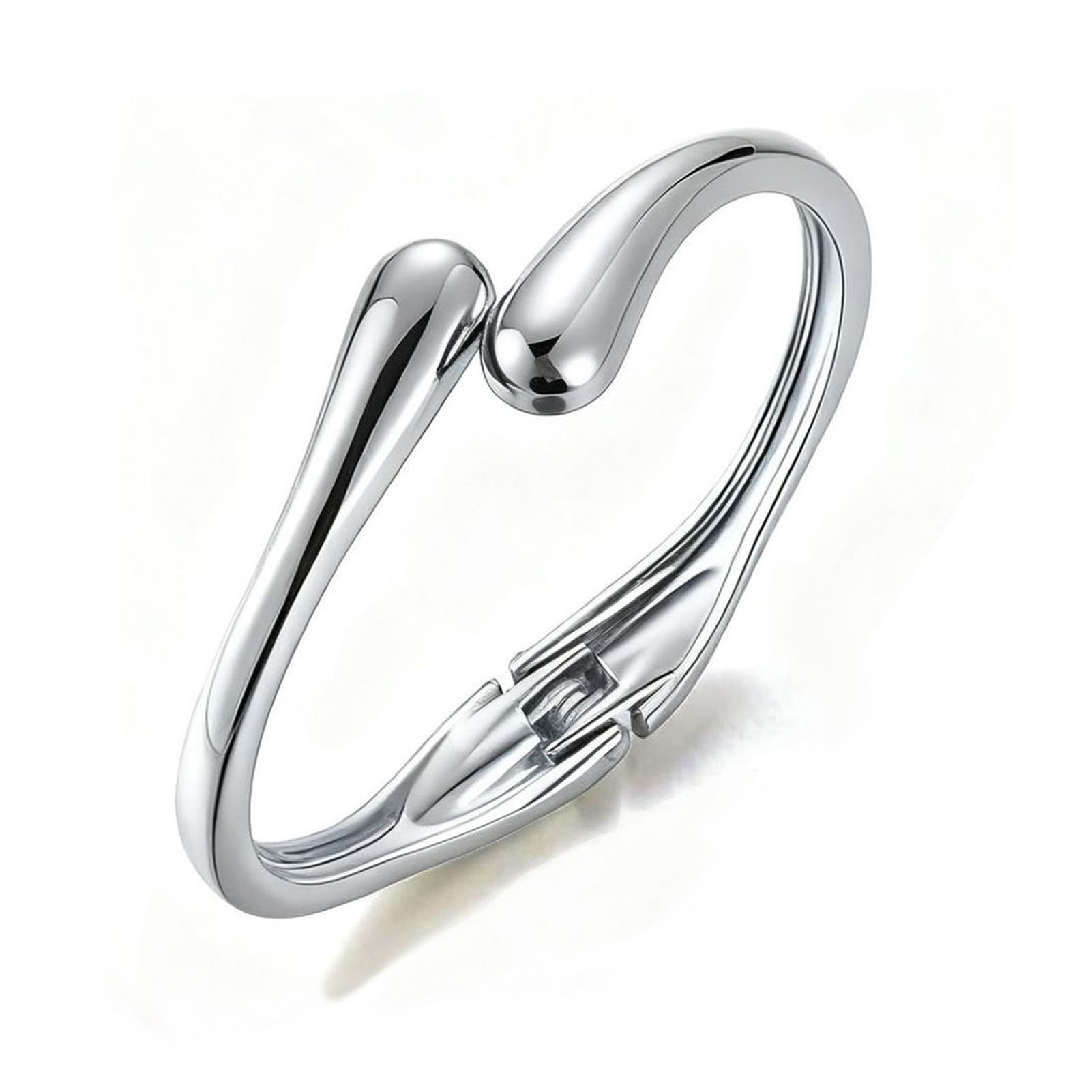 Gold Bangle Bracelets for Women Teens Trendy Chunky Adjustable Twist Cuff Bracelet Jewelry Gifts