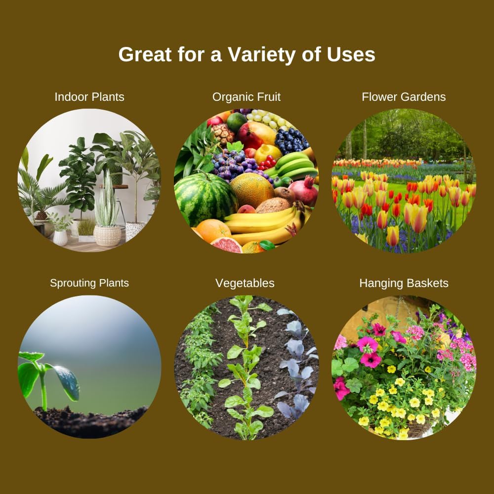 Fertilome Ultimate Potting Mix - Nutrient Rich Plant Food, Protects Against Under and Over Watering (8 QT)