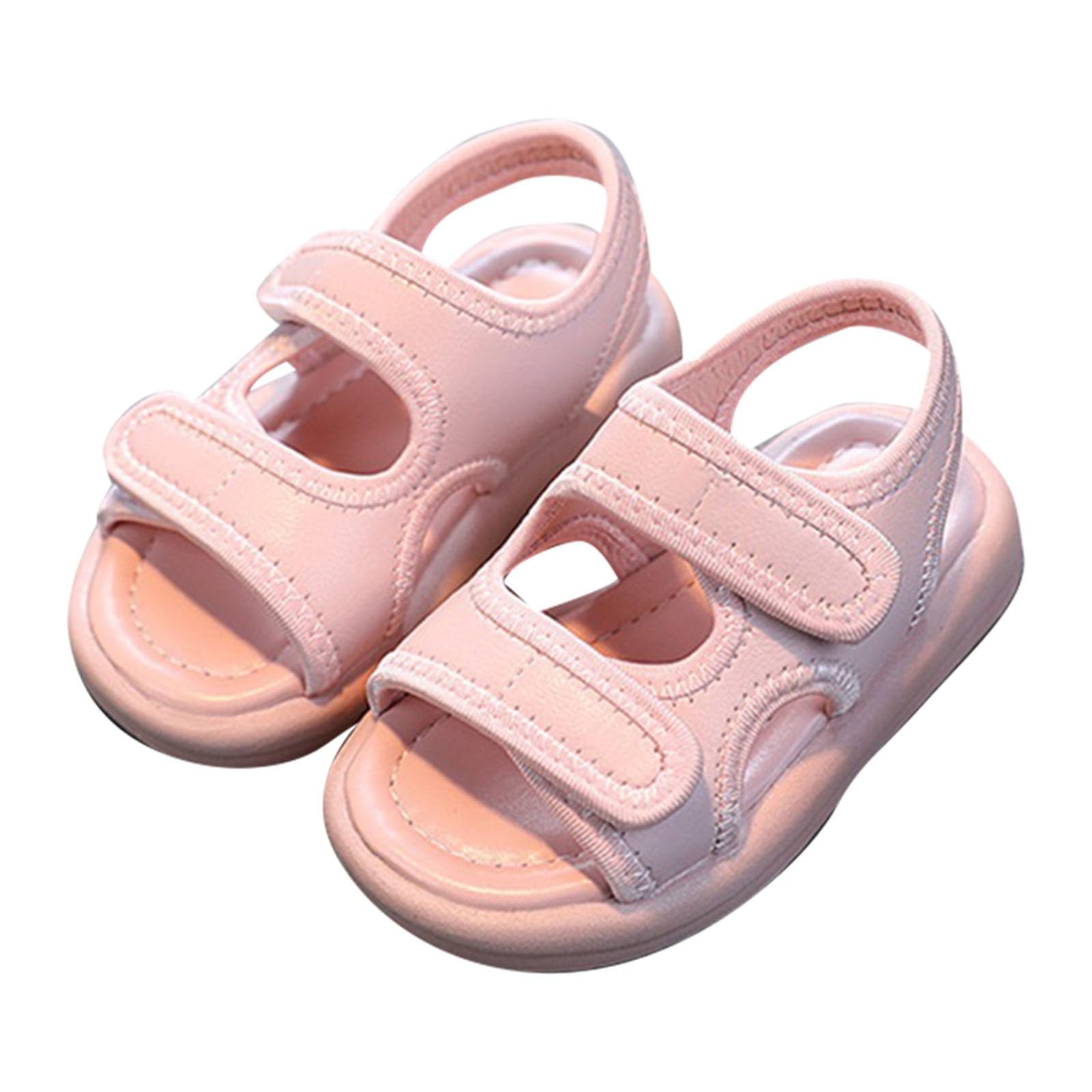 Generic Sandalias deportivas para niños, puntera abierta, zapatos para niños, zapatos de verano para niñas, zapatos de princesa de verano, zapatos de playa, zapatos transpirables para bebé, sandalias