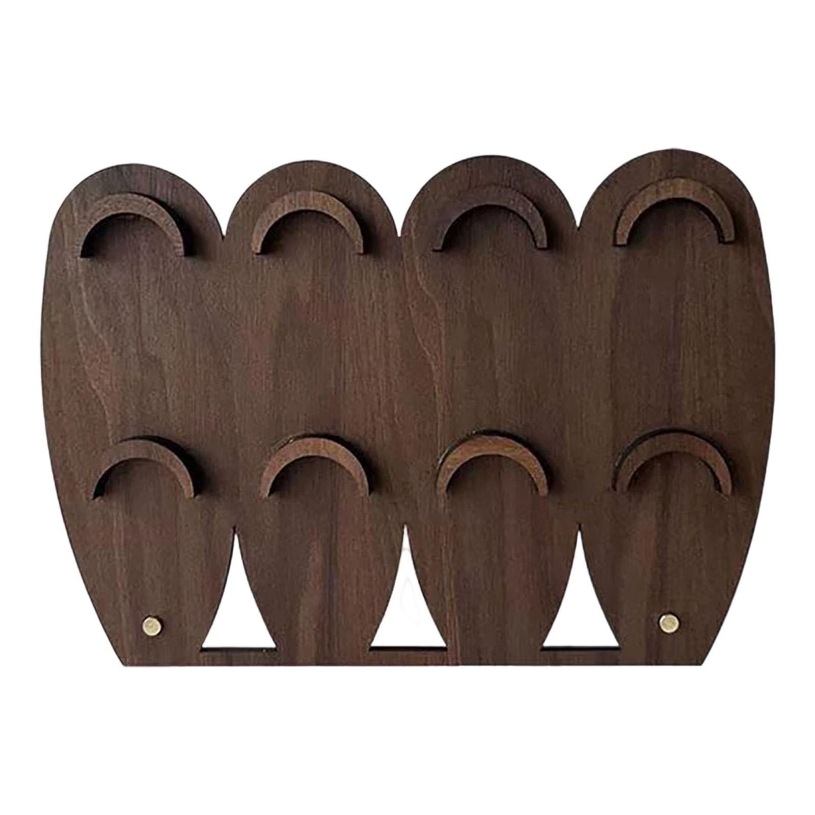 Msioytog Wood Jewelry Organizers Holder Jewelry Storage Rack Storage Case Present for Collectors and Designers Organizers