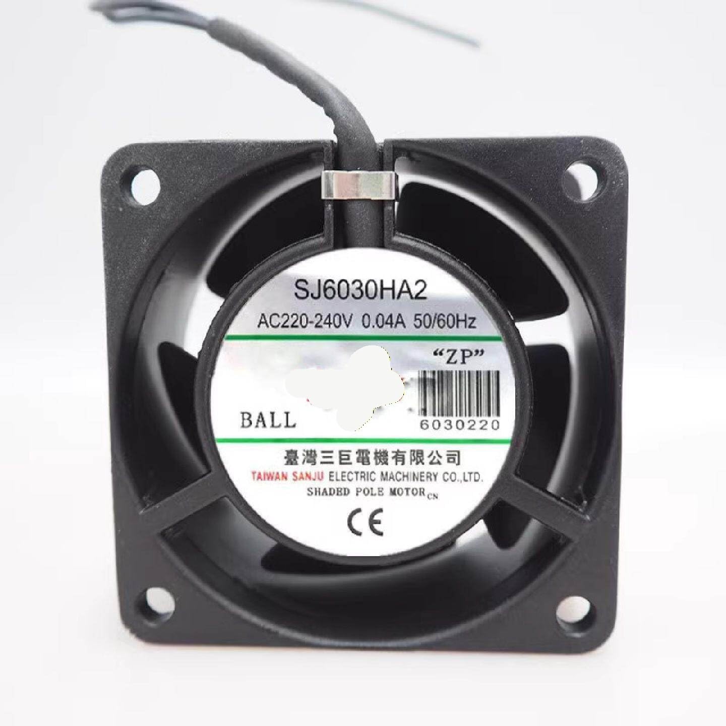 SJ6030HA2 Ventola di raffreddamento silenziosa con cuscinetto a sfera AC220V 60x60x30mm 6030