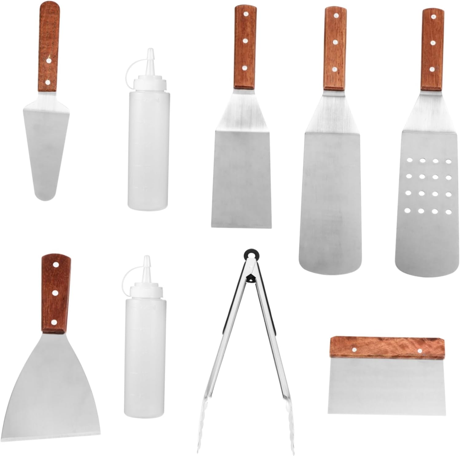 GALPADA 1set Barbecue Utensils Set of Stainless Steel Grilling Tools Outdoor Griddle Accessories