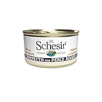 Schesir, Cibo Umido per Gatti Adulti al Gusto Tonnetto con Pesce Bianco