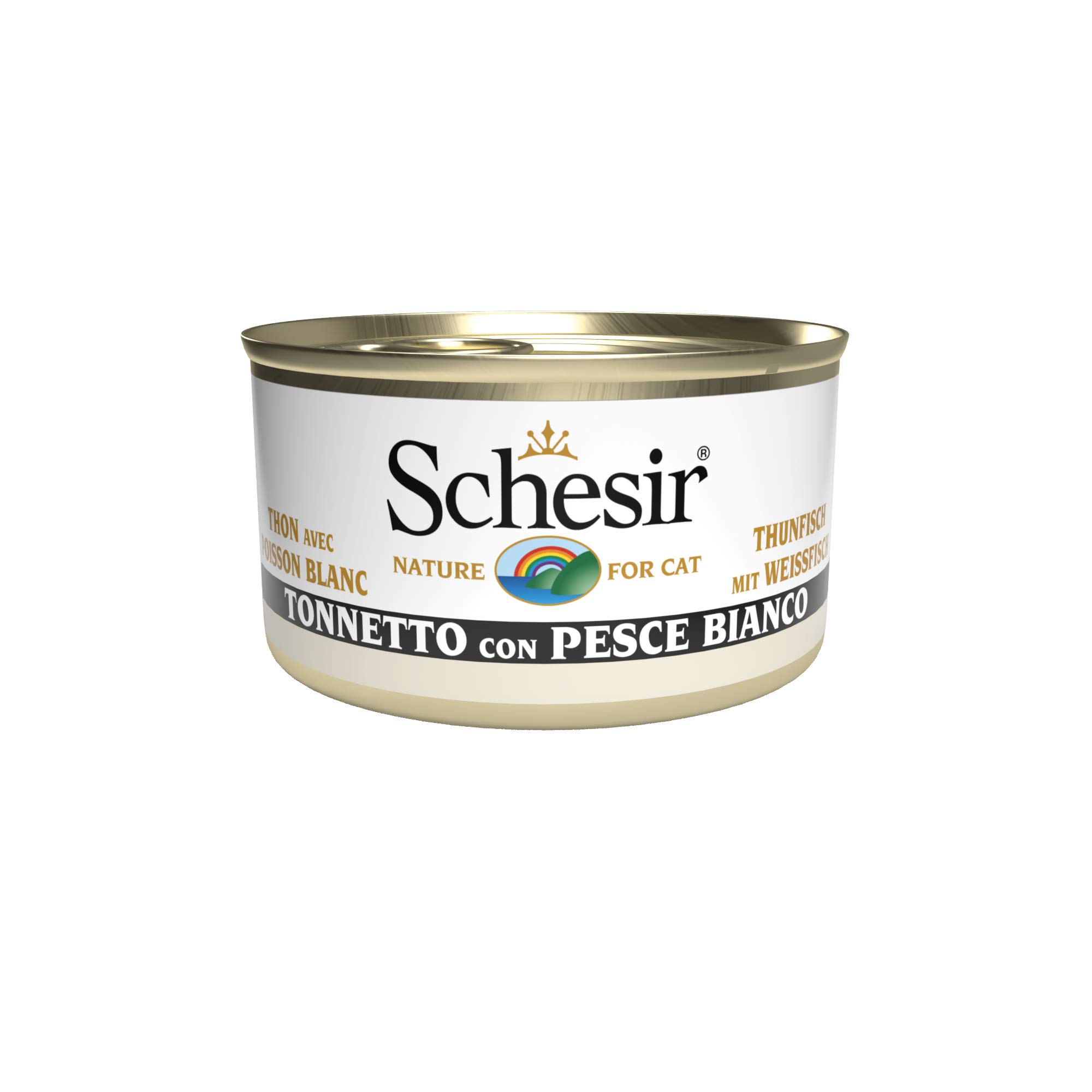 Schesir Silver Mousse & Filets Senior natvoer