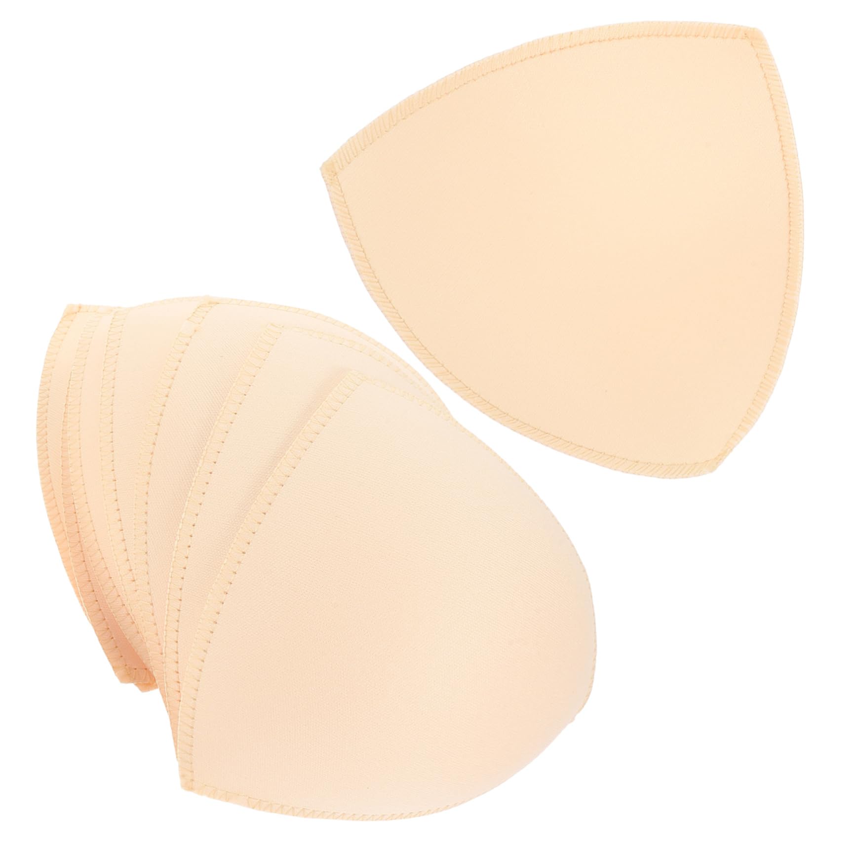 TOYANDONA 20 Pares Inserto De Almohadilla De Pecho Triangular Accesorios Sujetador Almohadillas Para Sujetador Deportivo Almohadilla De Copa De Sujetador Traje De Baño Esponja Perder Yoga