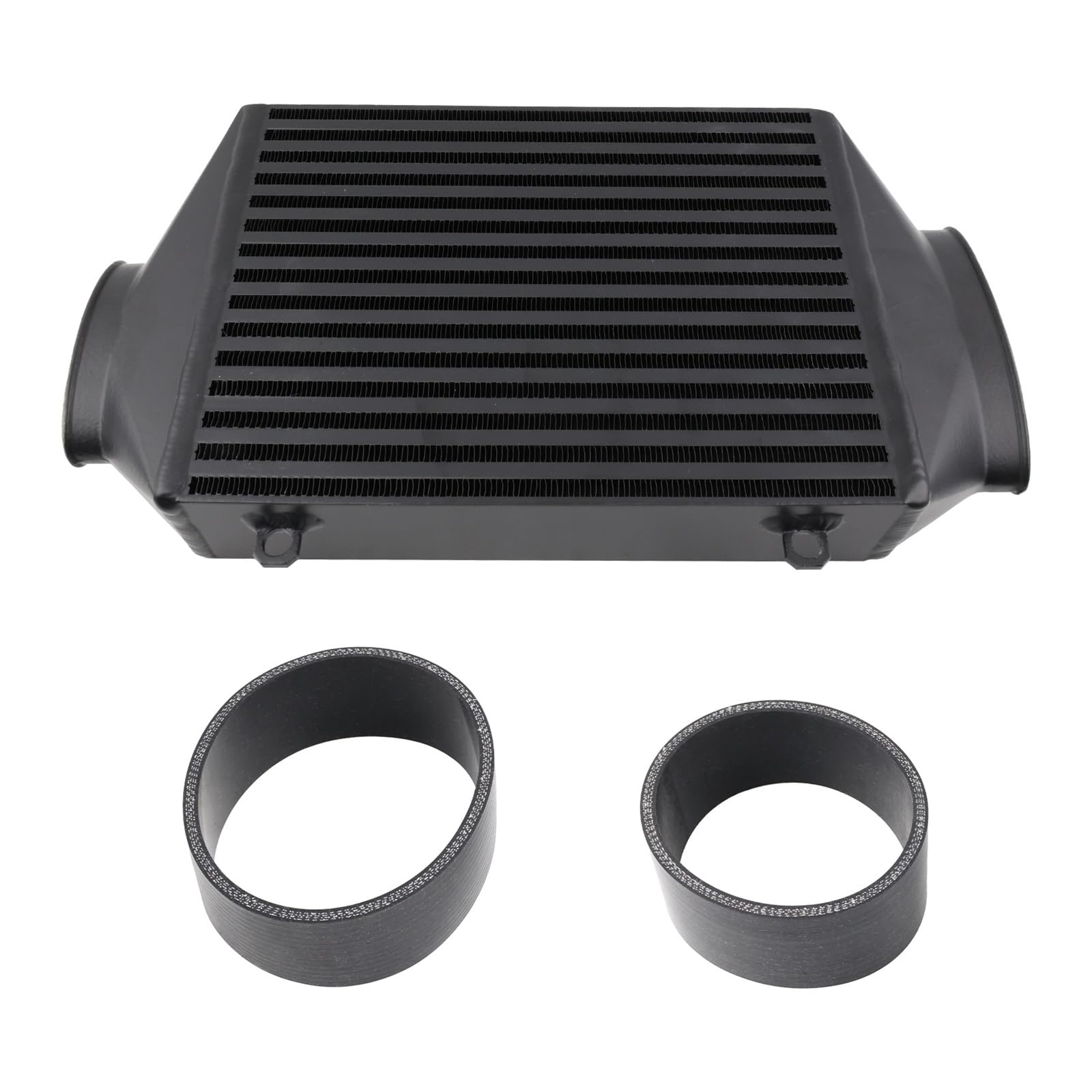 Chłodnica turbiny Wymiennik doładowania Pasuje Do Doładowania Cooper S 1.6L R53 R52 2002-2006 Górne Mocowanie Intercoolera(Black)