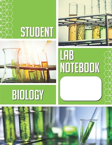 Student Lab Notebook Biology: A Laboratory Research Book with Bound Numbered Pages and Table of Contents for Science Students and Researchers |8.5"x11"| 120 pages | Graph Grid