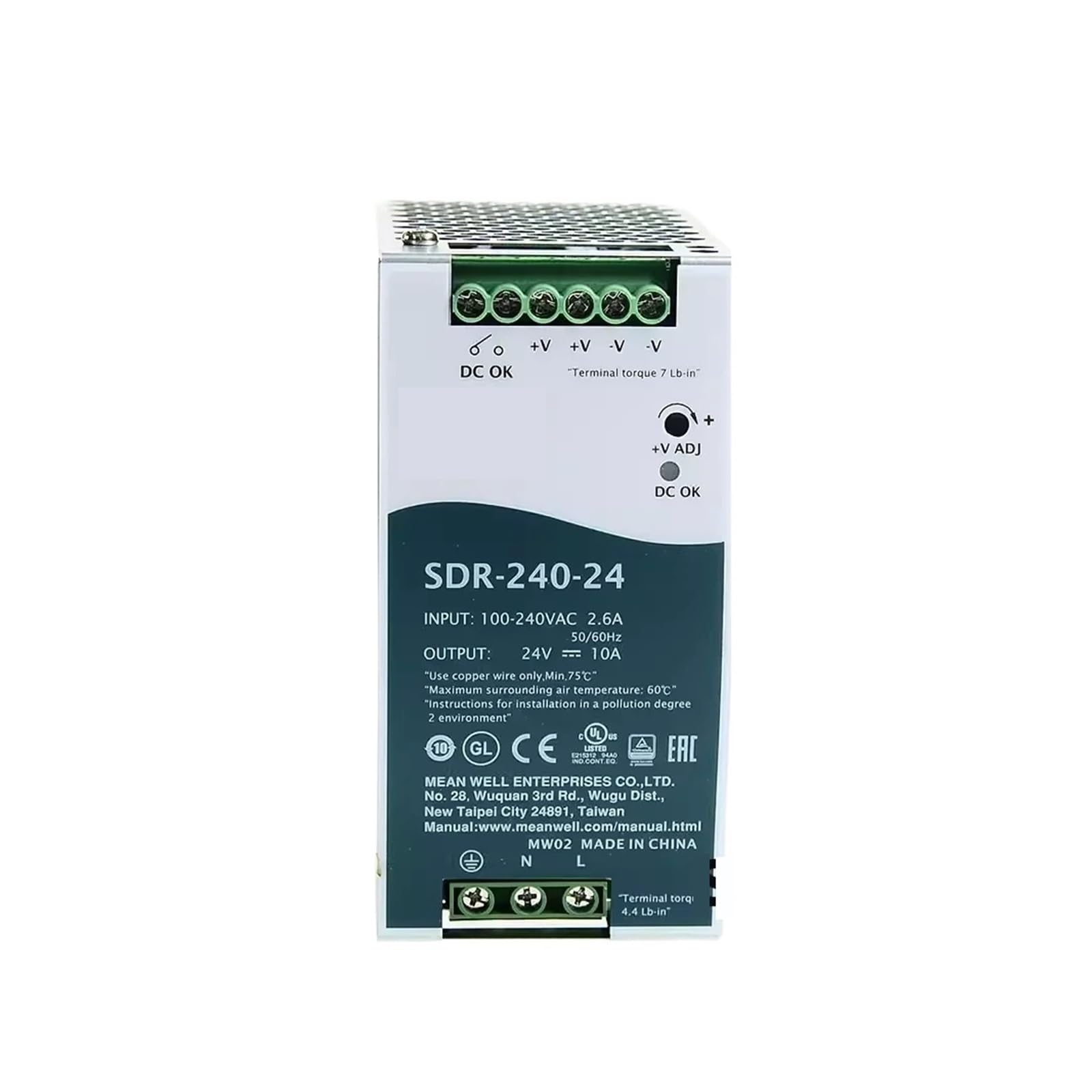 LEOTNNDQ SDR-240-48 240W Power Supply