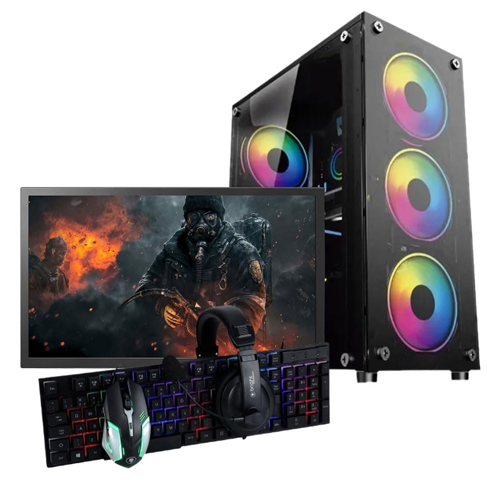 Pc Gamer Intel Core I5 3º, Placa de video dedicada RX 550 4GB, SSD
