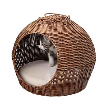 【ねこねこ】 ゆらゆら竹製猫ベッド クール ひんやりベッド 大型猫 ポッチャリ