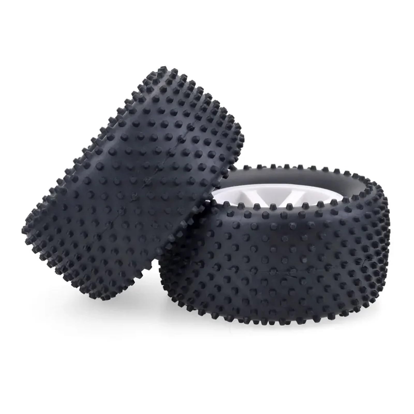 Compatible con HSP 4 Piezas para Desert Truck 110MM RC Neumáticos De Esponja De Goma Llanta Ruedas 12mm para Cubo Hex 1/10 RC Coche Todoterreno Neumáticos RC