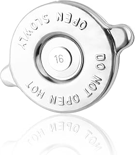 16PSI Radiator Cap,Safety Radiator Cover Car Accessories,Universal Coolant Reservoir Cap for Lasting Sealing of Auto Engine Radiator Coolant (16 PSI)