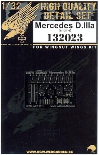 Miniatura 4 de 132112 1/32 Fokker D VII Super Detalle Set para alas de Wingnut